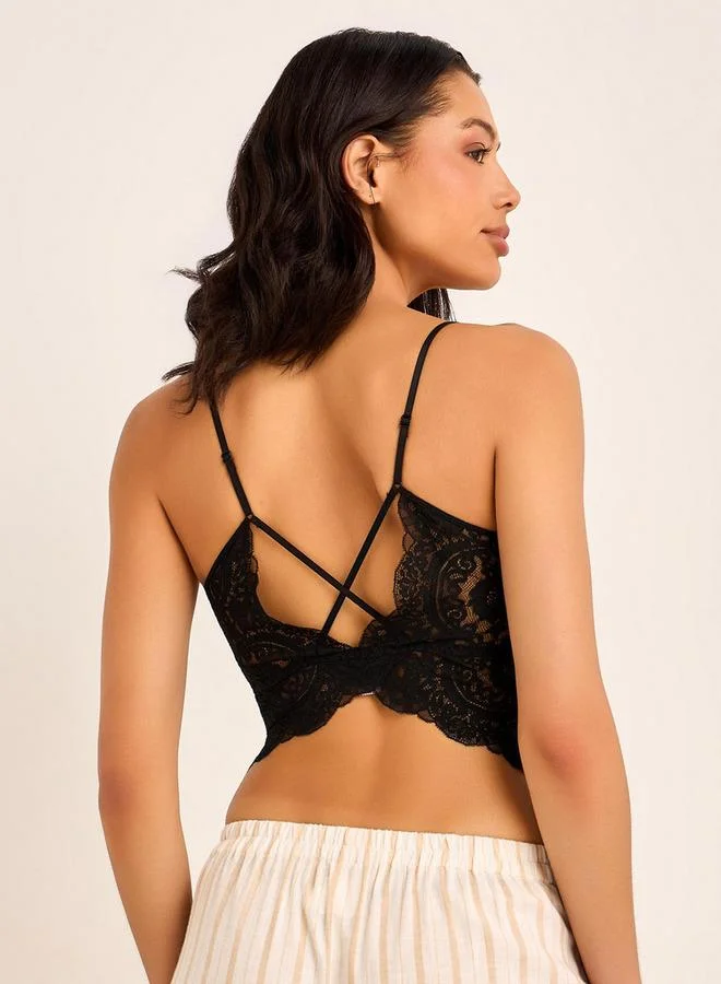 سبلاش فيڤ Camisole with Lace Trim